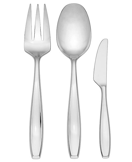 Dansk Flatware 18/10, Classic Fjord II 3 Piece Hostess Set & Reviews