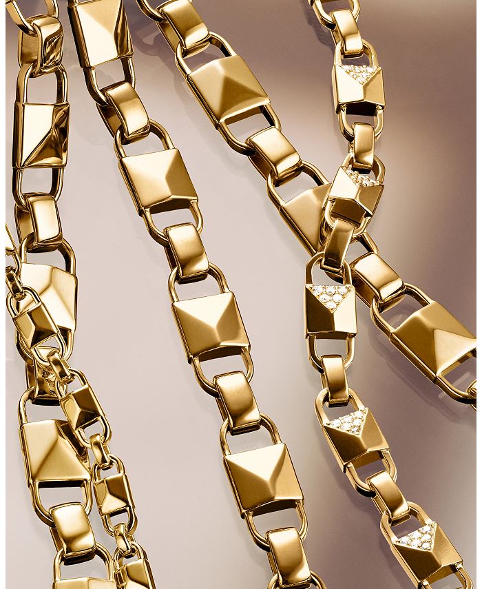 MICHAEL KORS PREMIUM SILVER COLLECTION Mod. MERCER (bracelet extension)