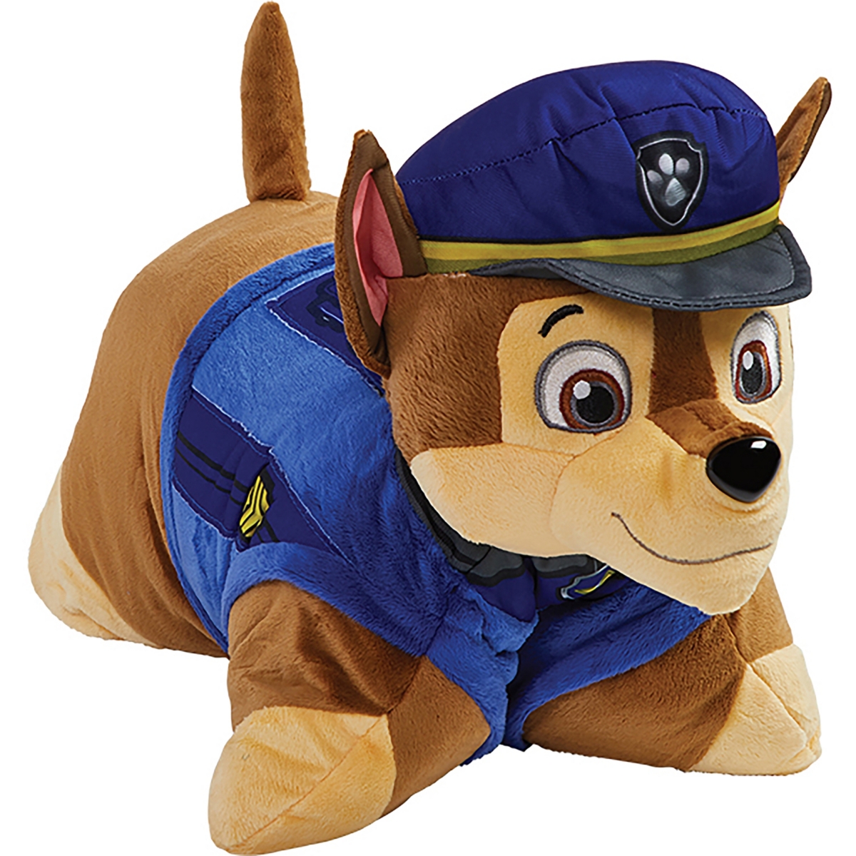 Pillow Pets Kids' Nickelodeon Paw Patrol Chase Stuffed Animal Plush Toy In Medium Bro