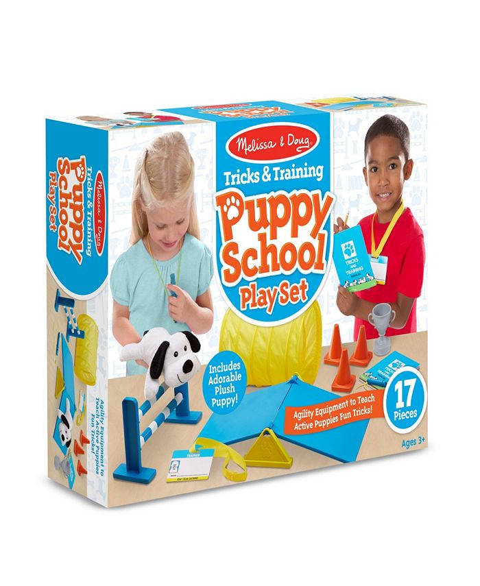 Melissa and Doug Melissa & Doug Tricks & Training Puppy School Play Set