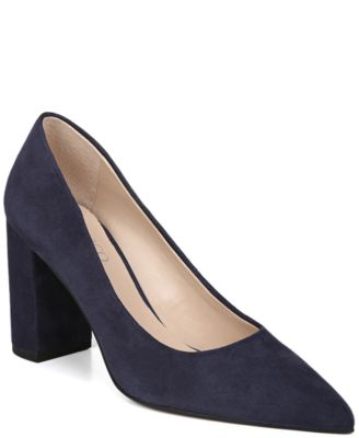 franco sarto blue suede shoes