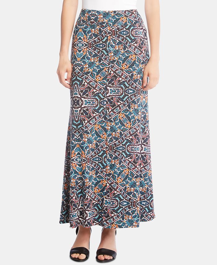 Karen Kane Printed Pull-On Maxi Skirt & Reviews - Skirts - Women - Macy's