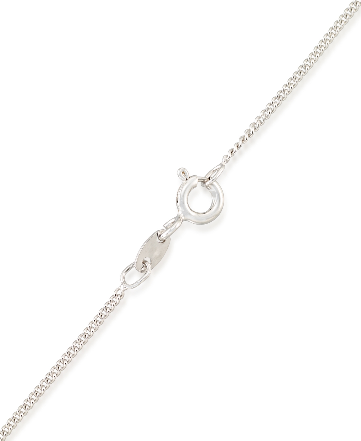 (19 x 10mm) & Marcasite Teardrop Pendant on 18