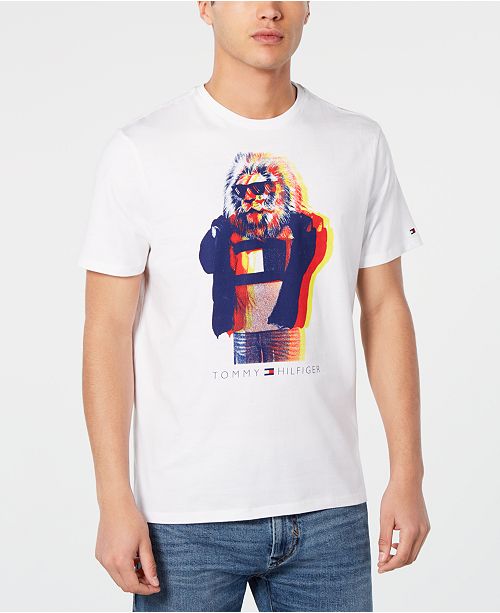 Tommy Hilfiger Men S Cool Cat Graphic T Shirt Created For Macy S