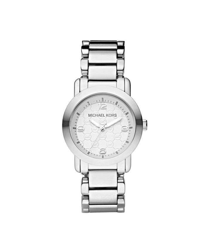 Michael Kors Women's Janey Stainless Steel Bracelet Watch 34mm - Macy's