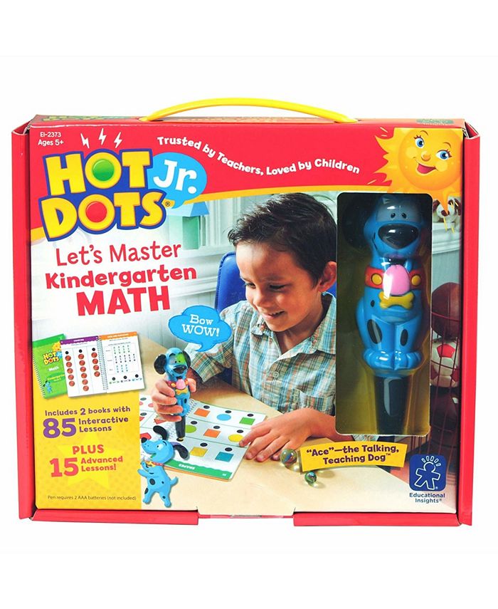 Learning Resources Educational Insights Hot Dots Jr Let's Master