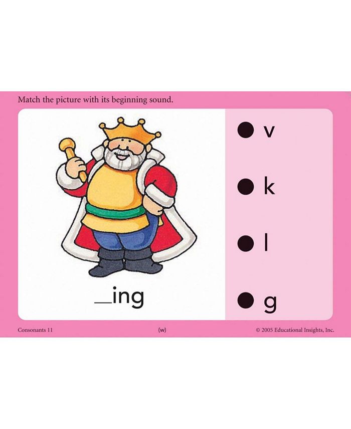 Learning resources educational insights hot dots phonics flash cards