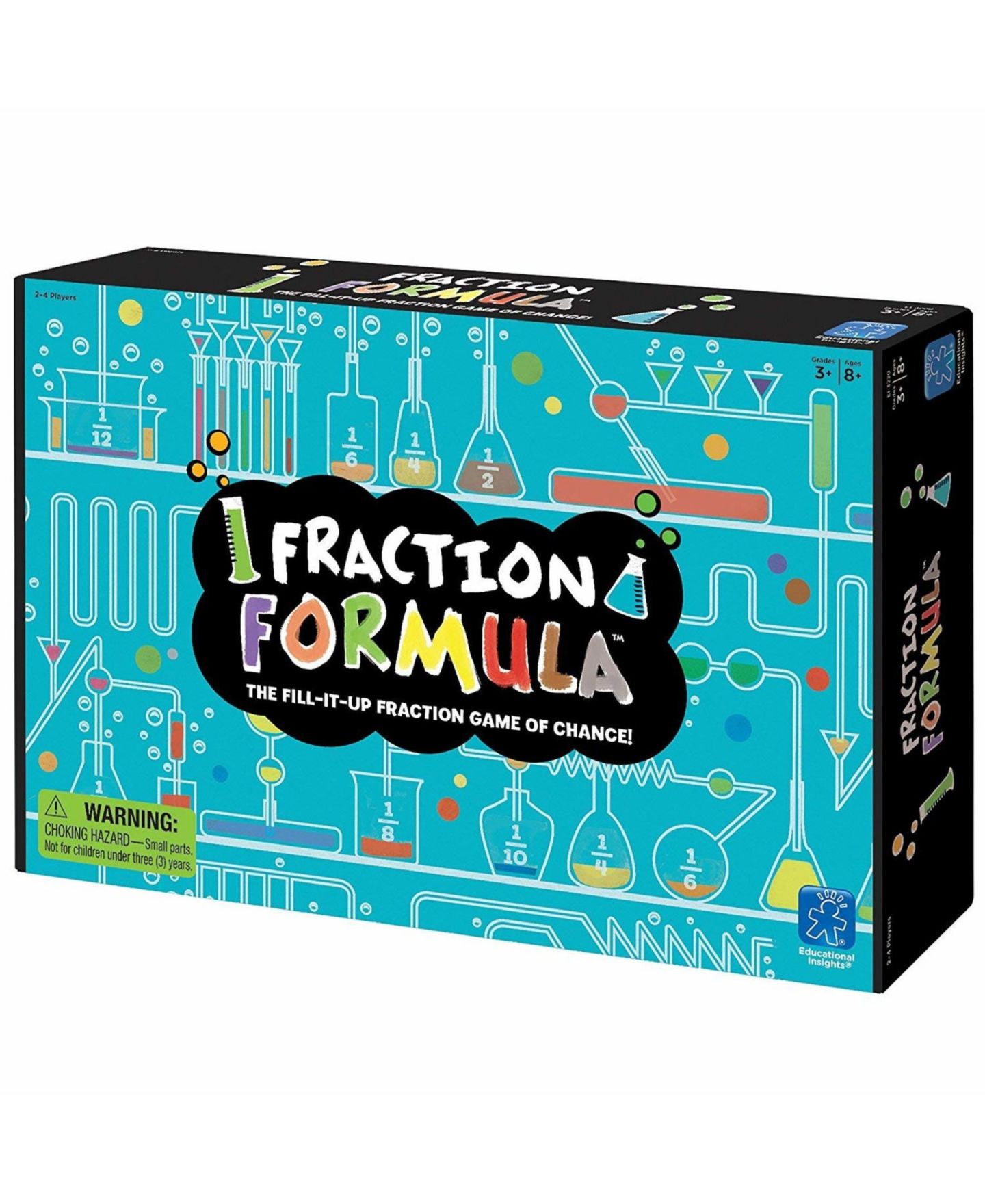 Детская карточная игра Areyougame Fraction Formula Math Card Game, Ages 8+ — фото 5