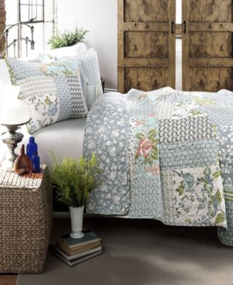 Lush Décor Roesser 3-Pc Set Quilt Set, Full/Queen