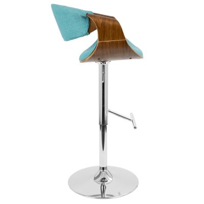 Curvo Adjustable Barstool with Swivel