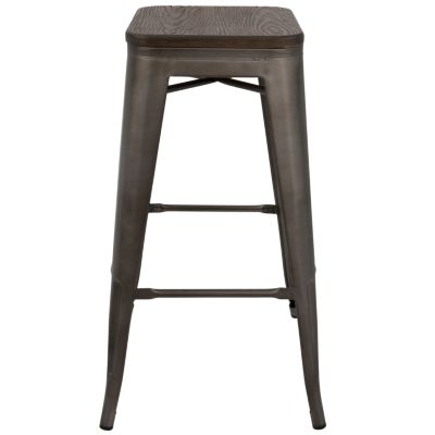 Oregon Stackable Barstool Set of 2