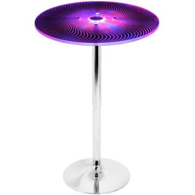 Spyra Light Up Adjustable Bar Table