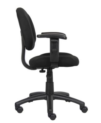 Deluxe Posture Chair W/ Adjustable Arms