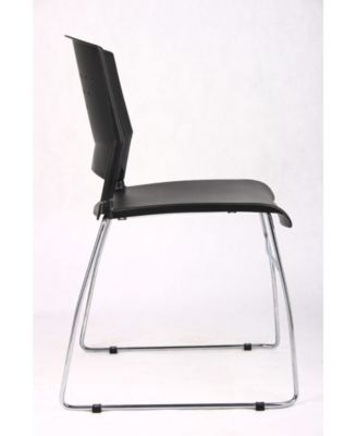 Stack Chair With Chrome Frame