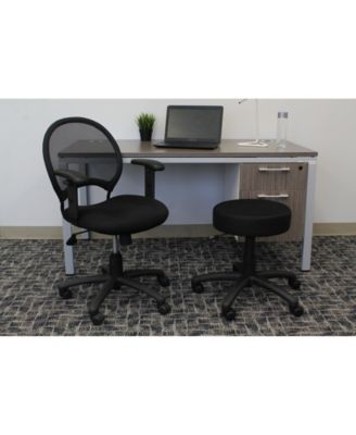 Mesh Chair With Adjustable Arms