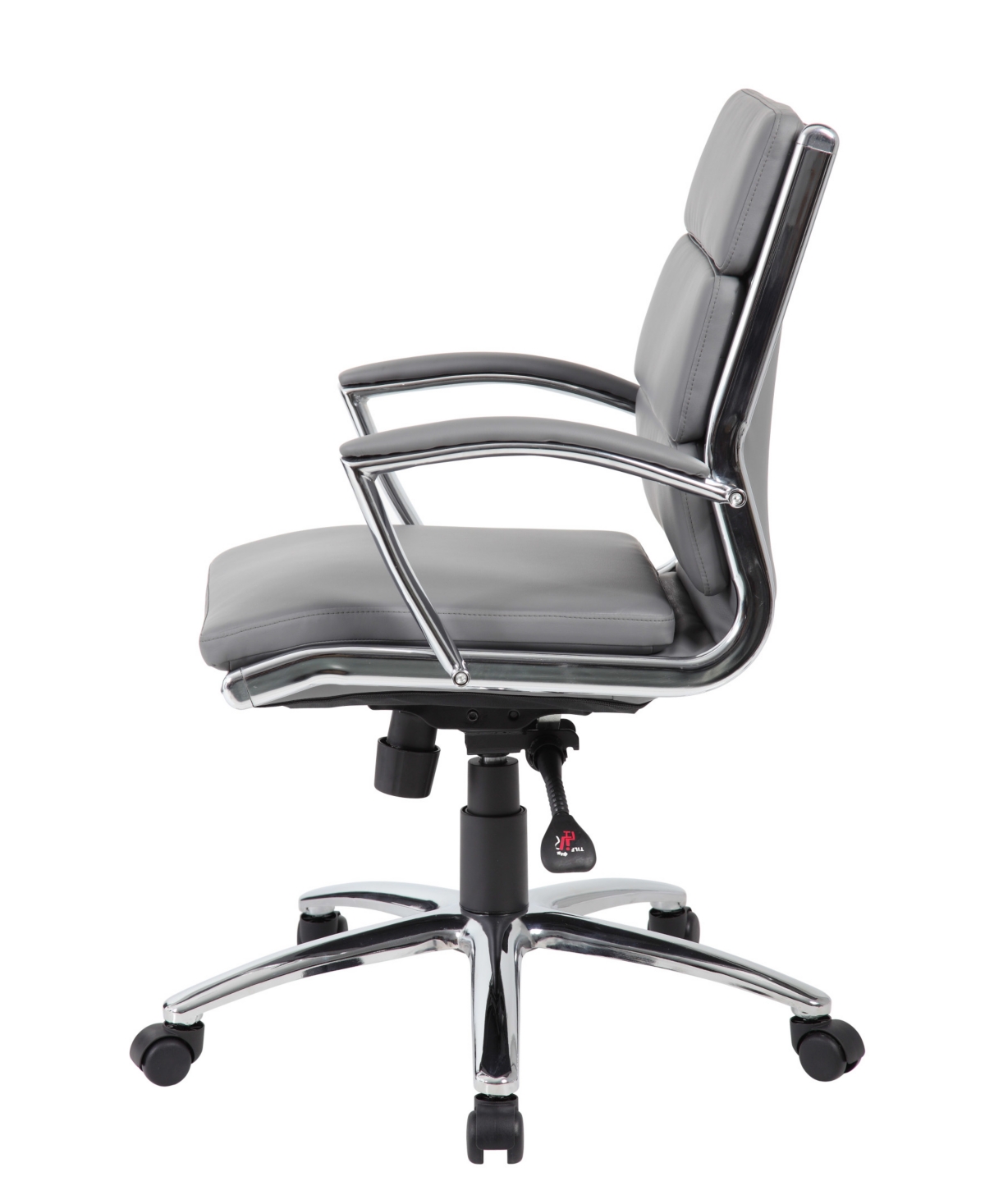 Boss Office Products CaressoftPlus Executive Mid-Back Chair