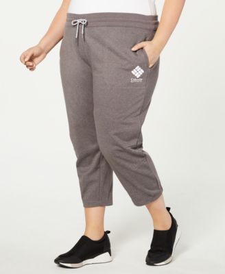 plus size capri joggers