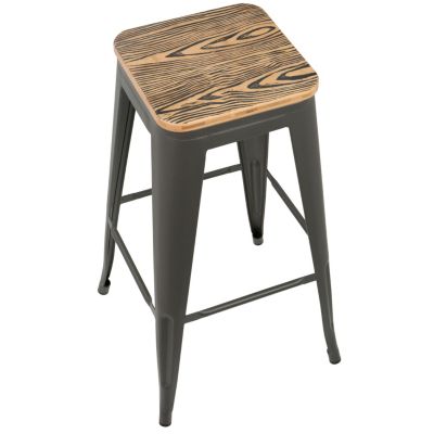Oregon Stackable Barstool Set of 2