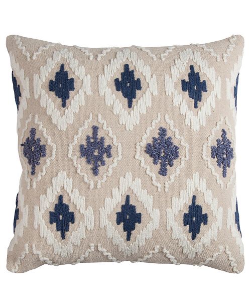 Rizzy Home 20 X 20 Ikat Pillow Cover Reviews Bedding