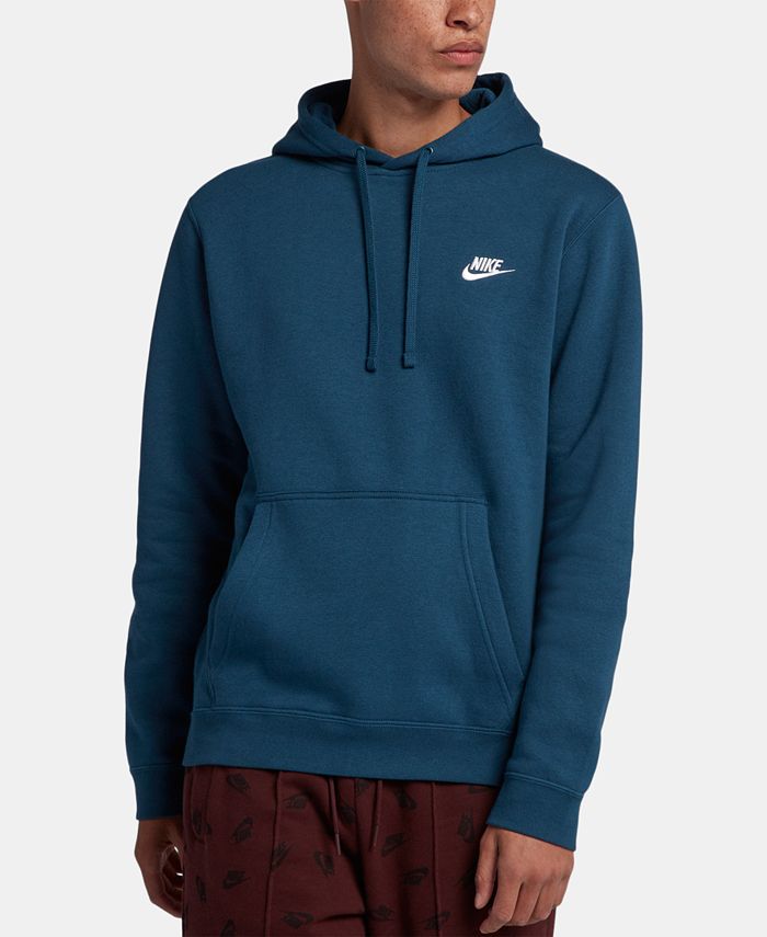 Nike Men's Pullover Fleece Hoodie - Macy's