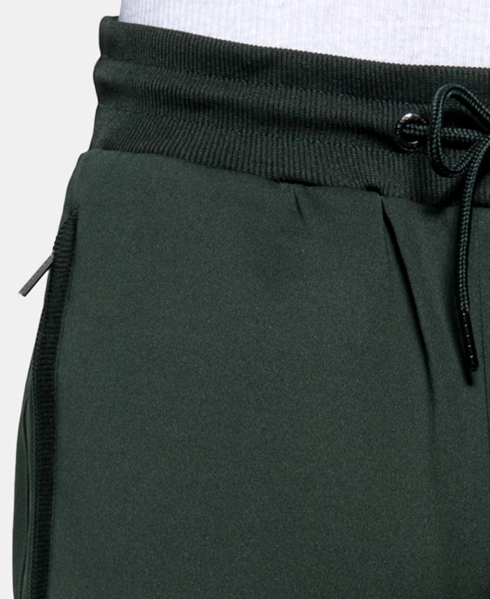 Sean John Men's Pieced Drawstring Jogger Pants - Macy's