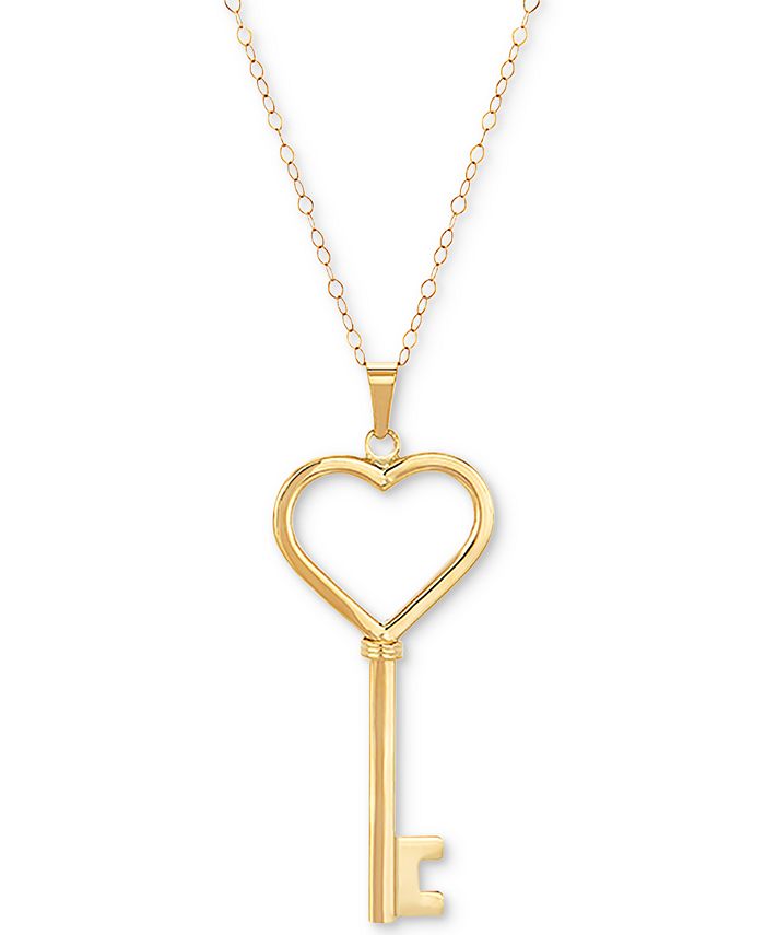 Macy's Key Heart 18