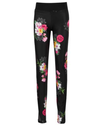floral active leggings