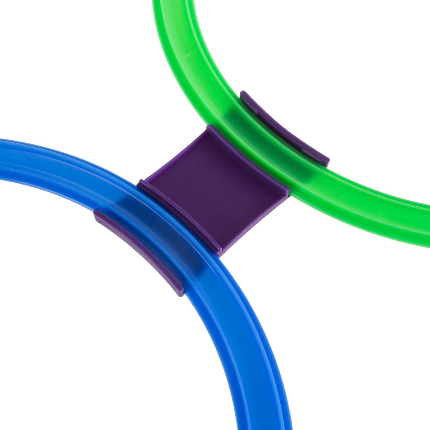 Игра «Классики» Trademark Global Hopscotch Ring, 10 колец и 15 соединителей, от 3 лет — фото 3