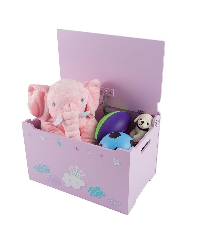 Trademark Global Toy Box Storage Bench Seat By Hey Play Macy's