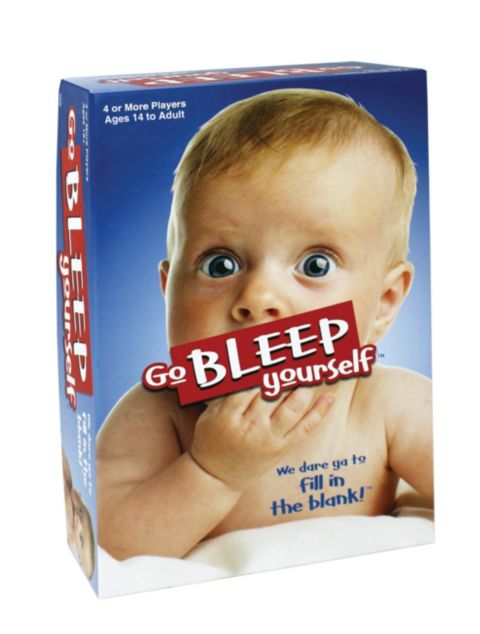 Игра на угадывание слов Playmonster Go Bleep Yourself, 200 карточек, от 18 лет