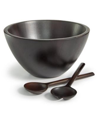 Hotel Collection - 3-Pc. Wooden Salad Set