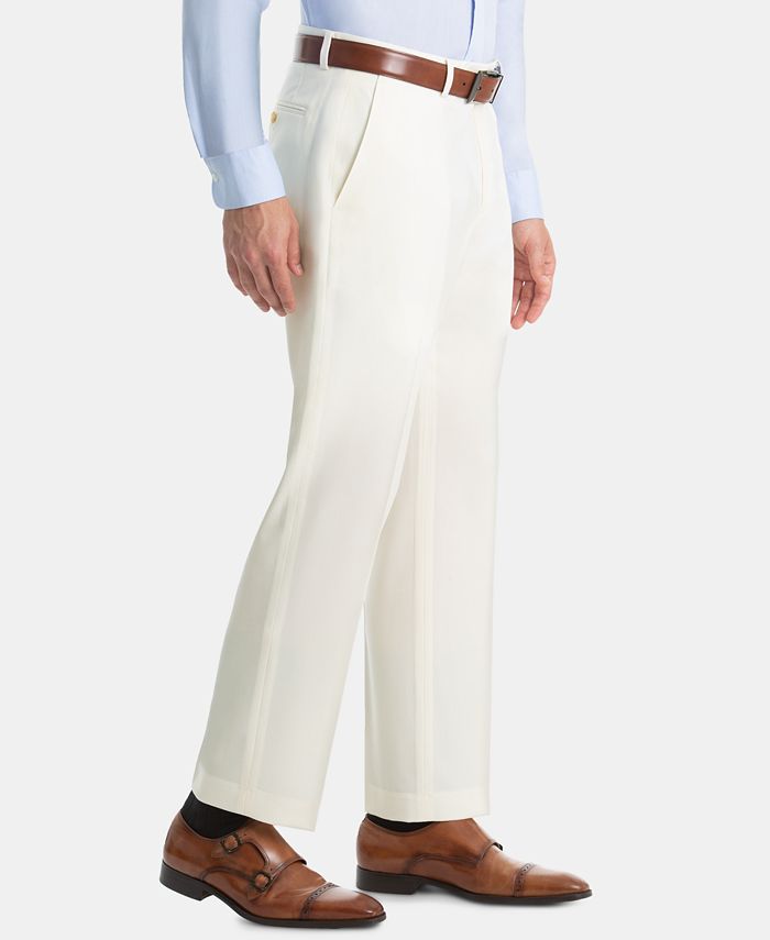 Lauren Ralph Lauren Men's UltraFlex Classic-Fit Twill Wool Pants - Macy's