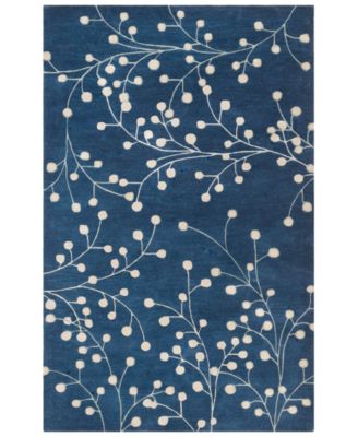Livabliss - Athena ATH-5156 Navy 8' x 11' Area Rug