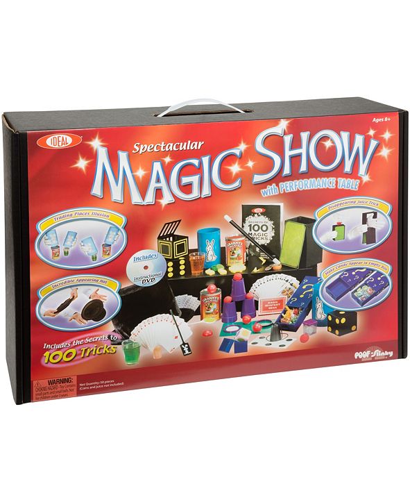 Ideal 100Trick Spectacular Magic Show Suitcase & Reviews Kids Macy's