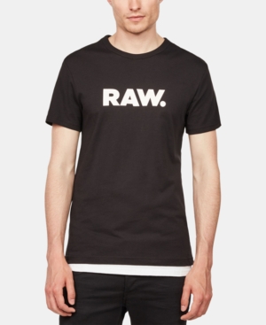 image of G-Star Raw Men-s Holorn Raw Logo T-Shirt
