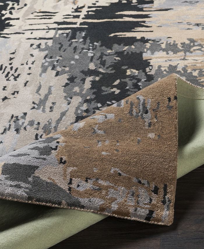 Surya Banshee BAN3399 Taupe 5' x 8' Area Rug Macy's