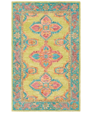 Surya Bonifate Bft-1001 Lime 5' x 7'6in Area Rug