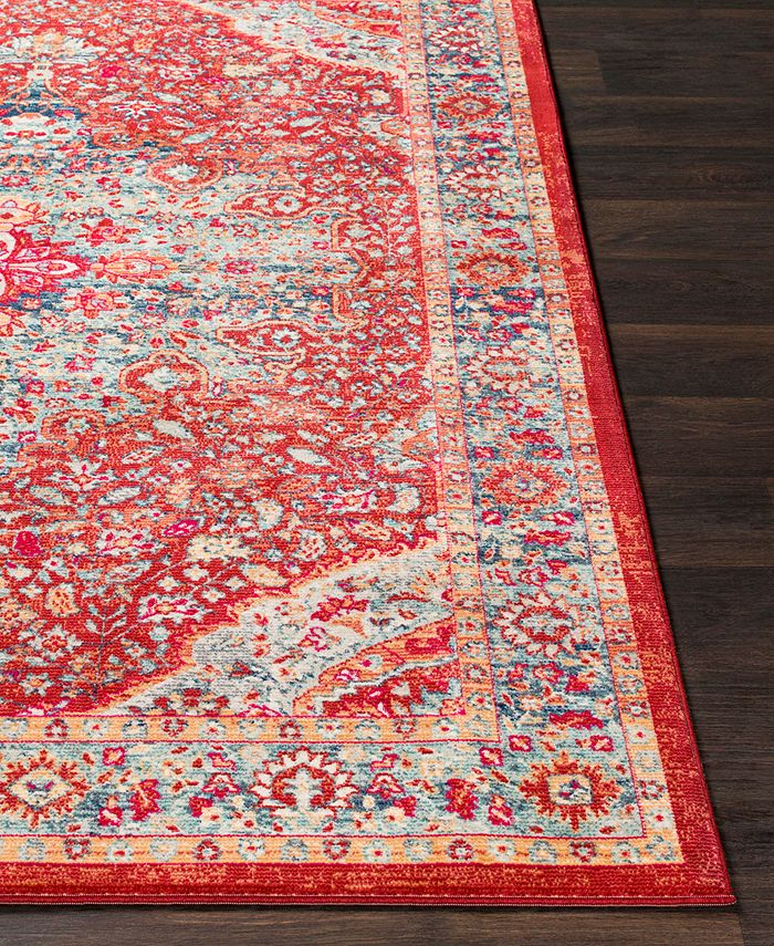 Surya Bohemian BOM-2307 Bright Red 5'3