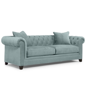 MARTHA STEWART COLLECTION SAYBRIDGE 92" FABRIC ROLL ARM SOFA, CREATED FOR MACY'S