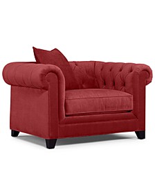 Saybridge 52" Fabric Armchair, Created for Macy's