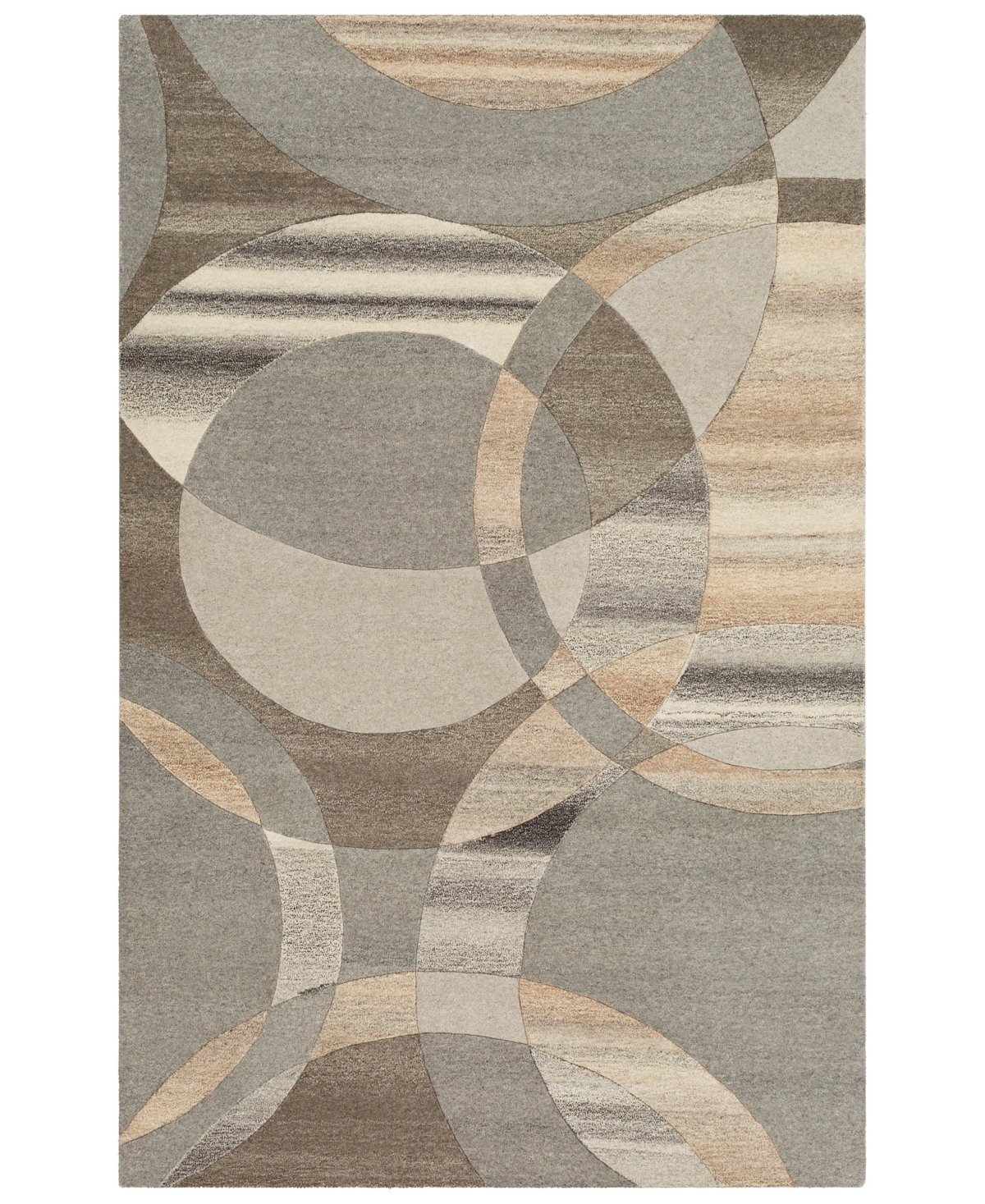Surya Forum Fm-7210 7'6in x 9'6in Area Rug - Brown