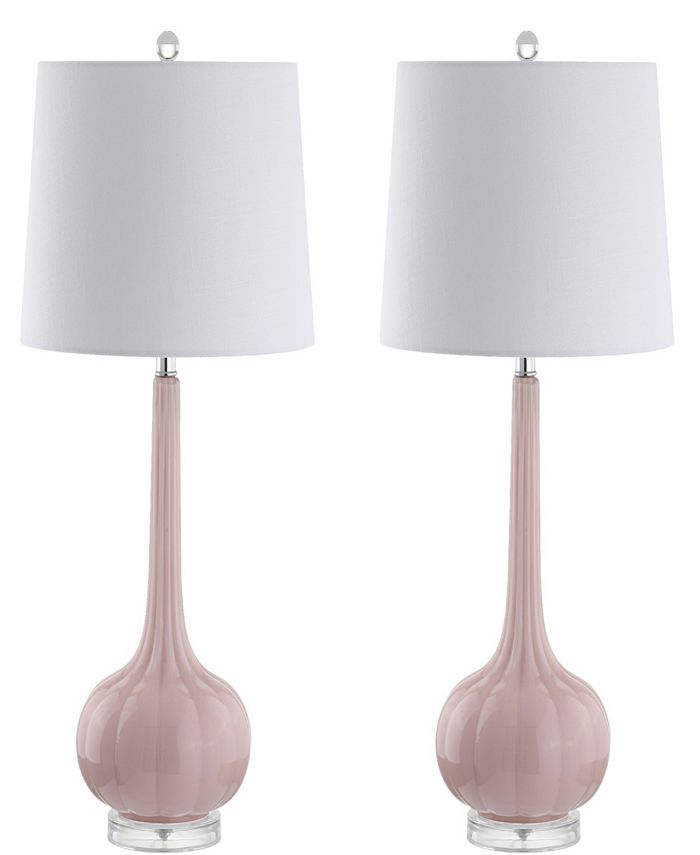 Jonathan Y Bette Teardrop LED Table Lamp, Set of 2 - Macy's