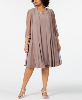 jacket dress plus size