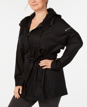 Columbia Plus Size Pardon My Trench Rain Jacket