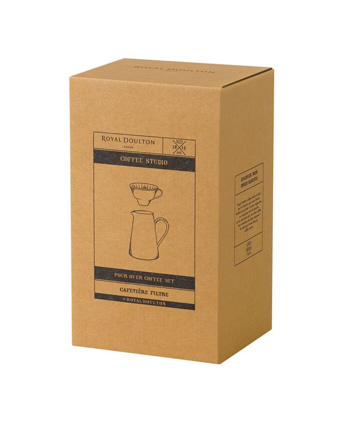 Royal Doulton Coffee Studio Pour Over Jug Set Macy's