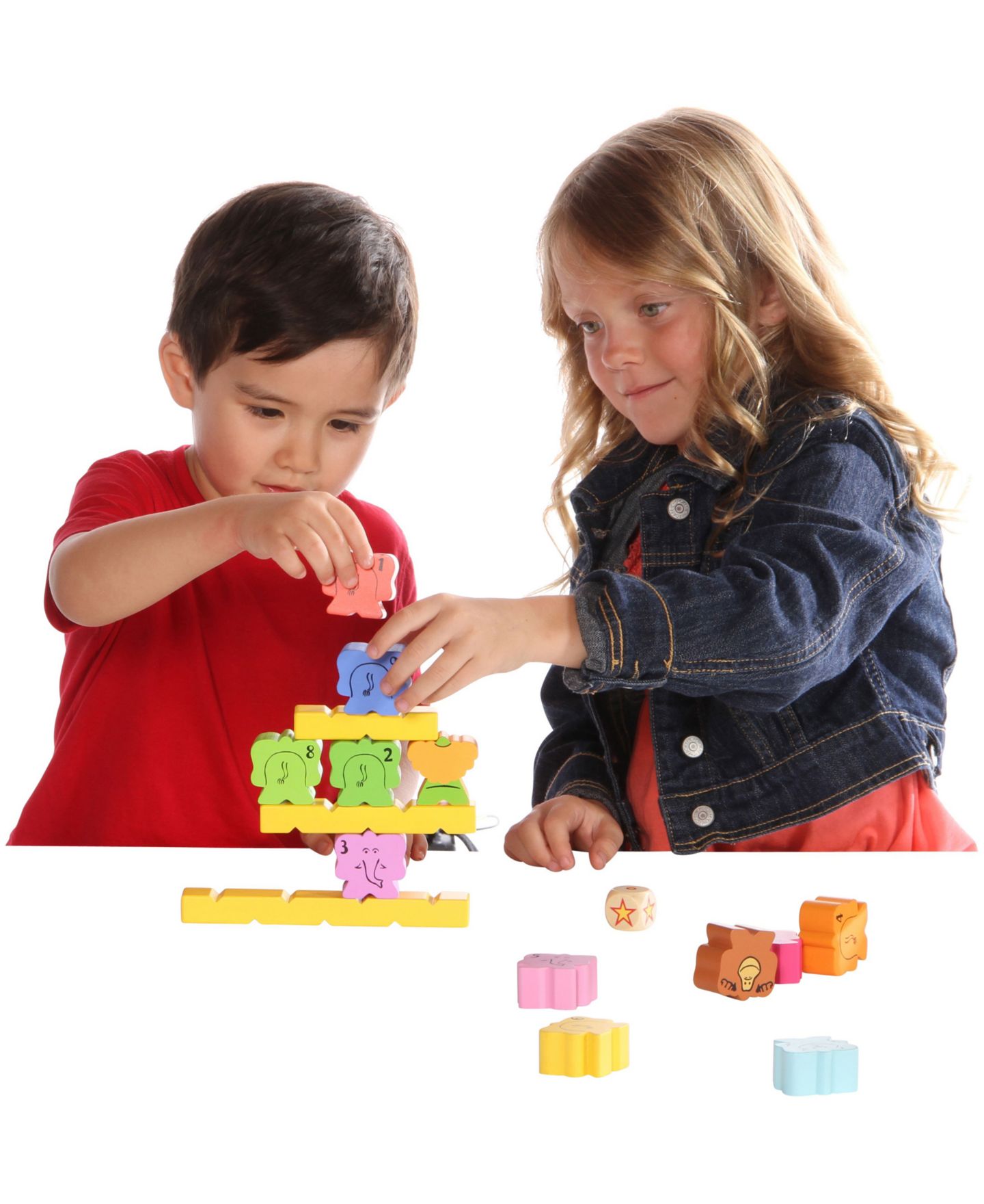 Детские настольные игры Blue Orange Games Zimbbos 19-Piece Wooden Dice Board Game, от 3 лет — фото 3