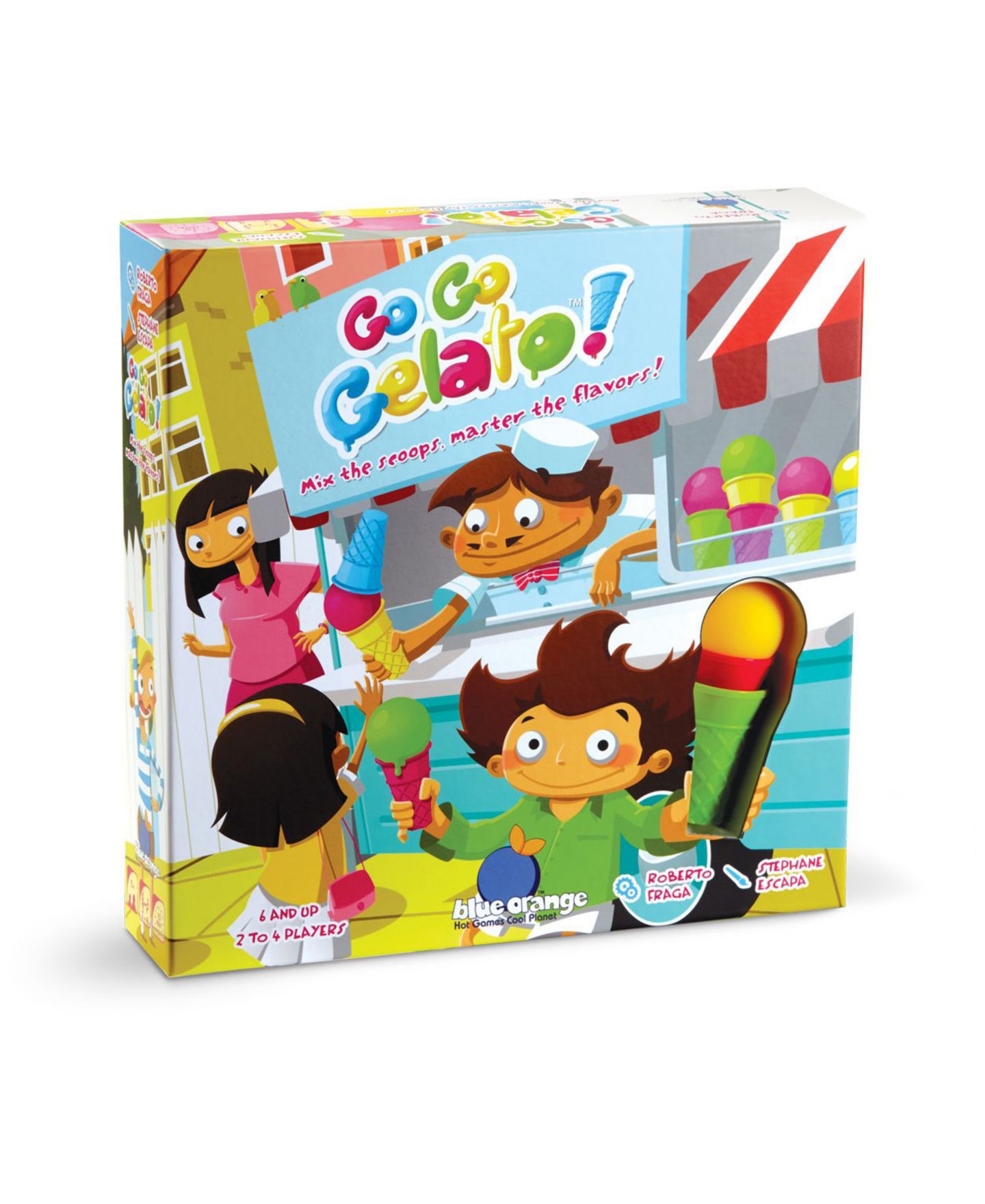 Семейная настольная игра Blue Orange Games Go Go Gelato Party, от 6 лет — фото 1