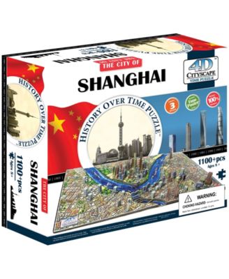 4D Cityscape Time Puzzle - Shanghai, China