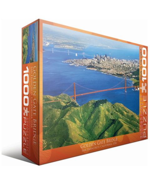 Пазл Eurographics Golden Gate Bridge, San Francisco, 1000 деталей, от 13 лет