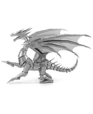 ICONX 3D Metal Model Kit - Silver Dragon